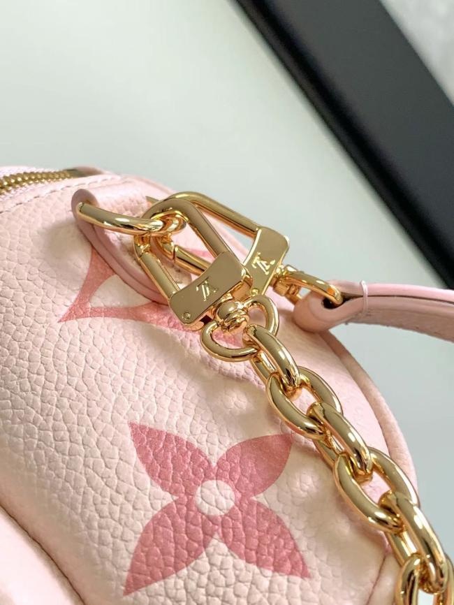 LV Mini Bumbag Monogram Empreinte Gradient 系列潮流斜挎包