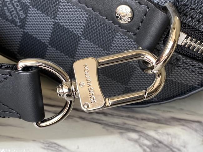 LV City Keepall N40452：Damier Infini & Graphite 拼合手袋