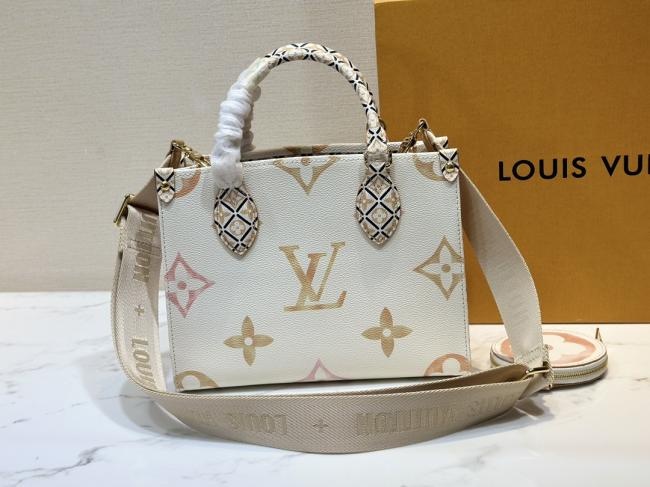 LV ONTHEGO M22976 帆布小号手袋 | 五花牌手提包