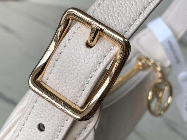 LV M82519 白色 Mini Moon Monogram Empreinte 压纹皮革手袋