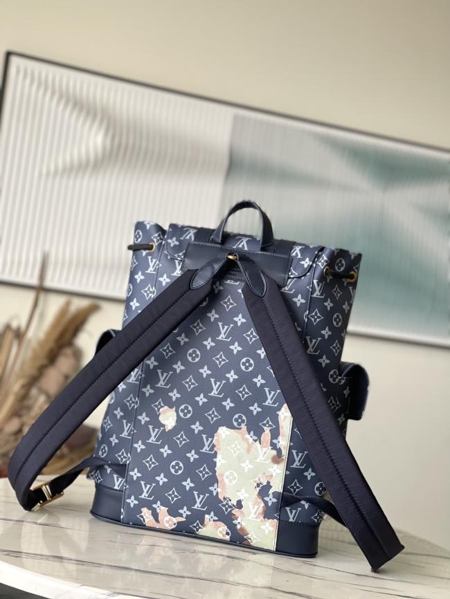 LV M46805 Monogram Macassar 双肩包 登山包