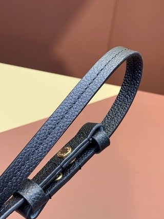 LV M81066 黑色 Monogram Empreinte 春季 Easy Pouch On Strap 手袋