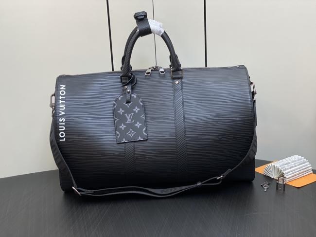 LV M23721 Epi XL 水波纹全皮旅行袋系列