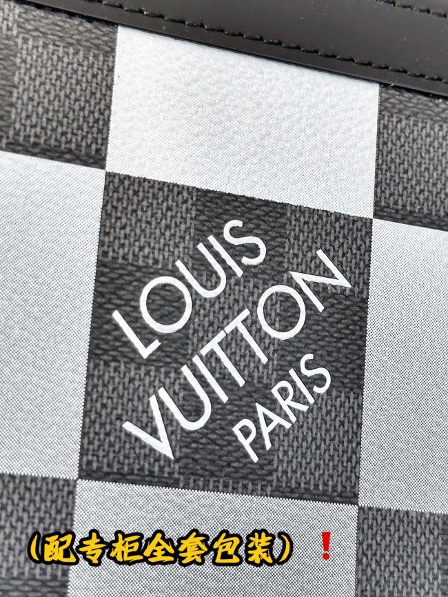 LV N60412 Damier Graphite Giant Pochette Voyage 中号手拿包