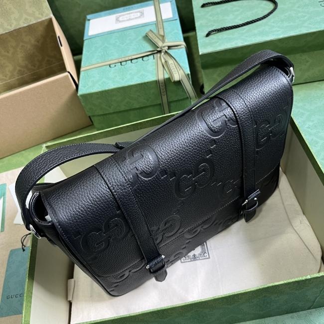 GUCCI超级双G中号邮差包2342024早春新款