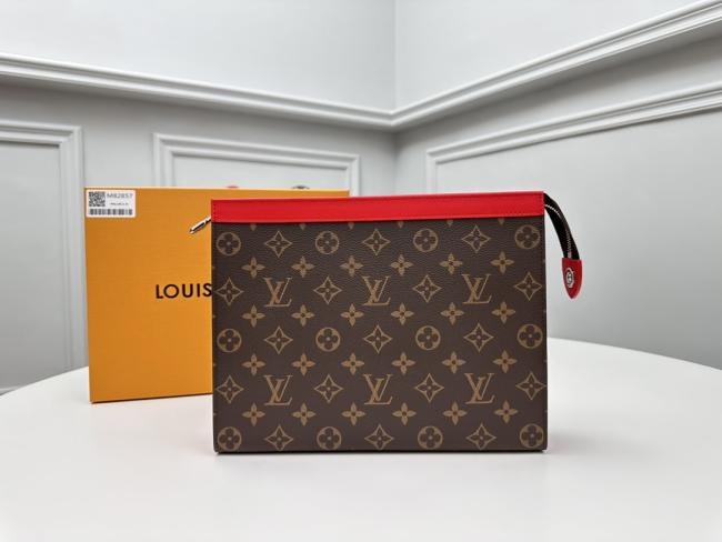 LV M82857 Travel Rainbow Monogram Macassar Pochette Voyage 手拿包